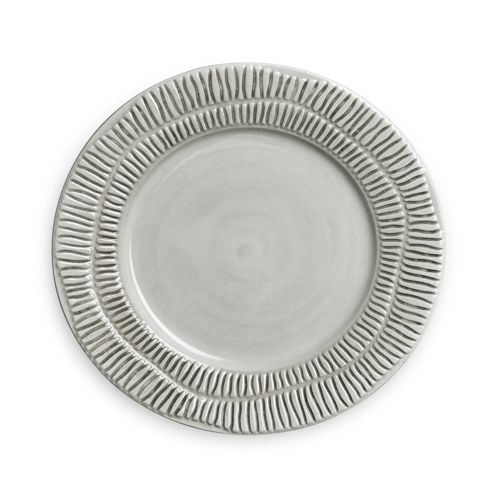 Stripes 盘 Ø21cm, 灰色 Mateus