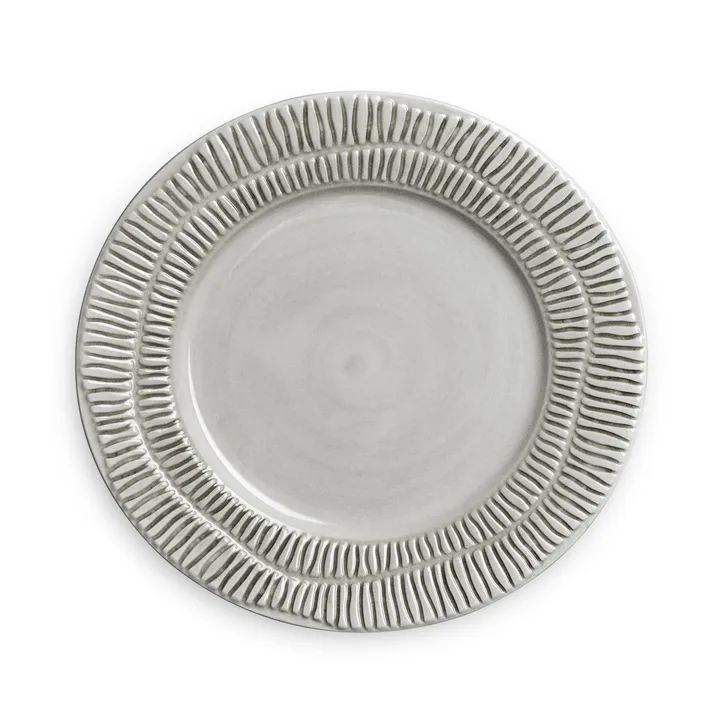 Stripes 盘 Ø21cm - 灰色 - Mateus