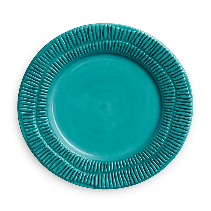 Stripes 盘 Ø21cm - 海洋蓝 - Mateus