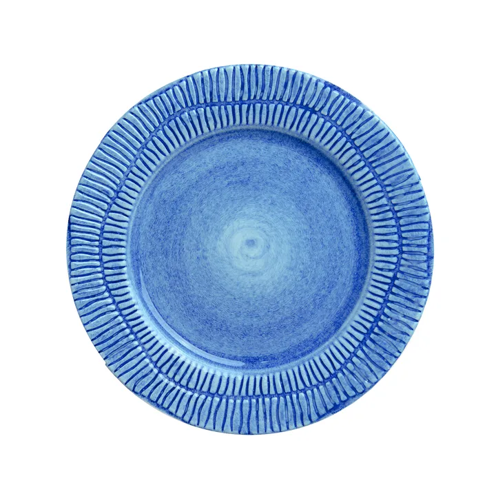 Stripes 盘 Ø21cm - 浅蓝色 - Mateus