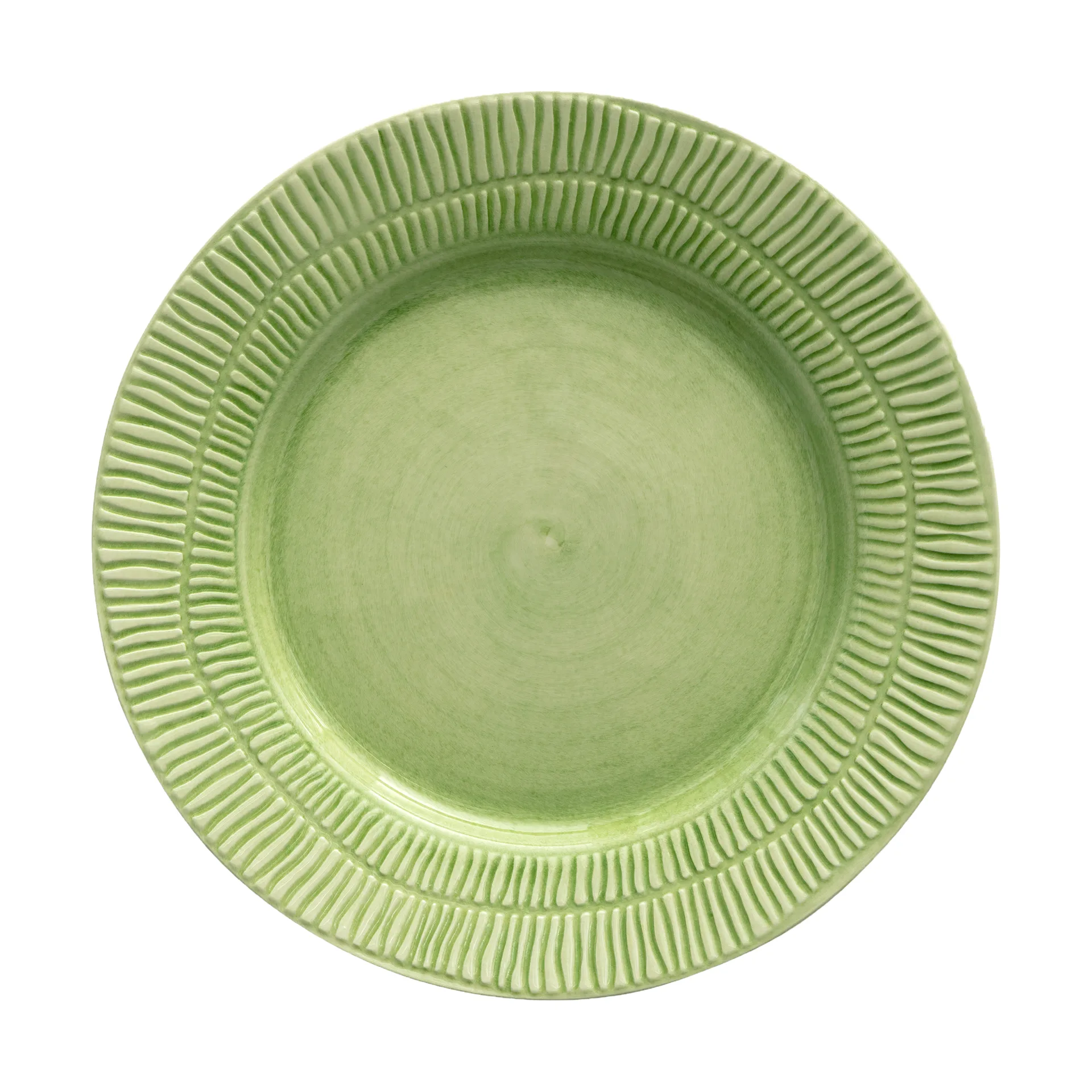 Stripes 盘子 Ø28 cm, Green Mateus