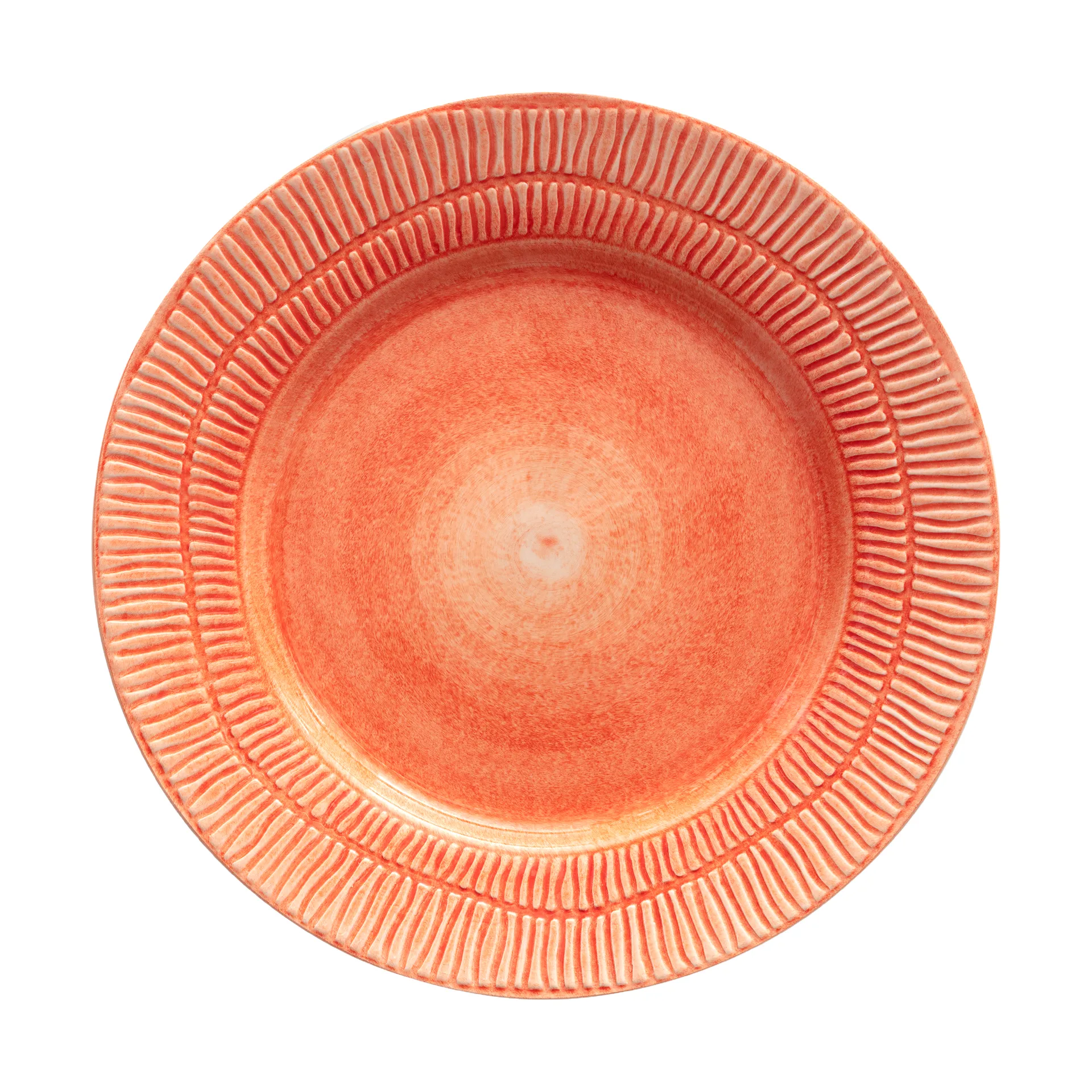 Stripes 盘子 Ø28 cm, Orange Mateus