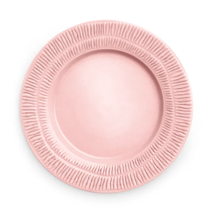 Stripes 盘 Ø28cm - 浅粉色 - Mateus