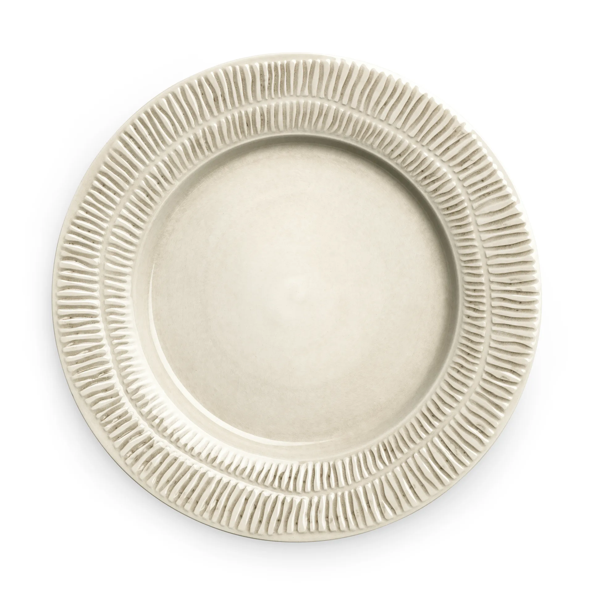 Stripes 盘 Ø28cm, 沙色 Mateus