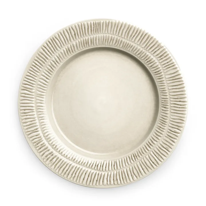 Stripes 盘 Ø28cm - 沙色 - Mateus