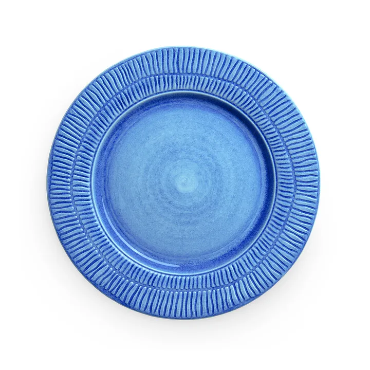 Stripes 盘 Ø28cm - 浅蓝色 - Mateus
