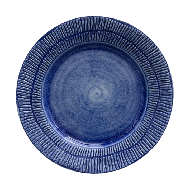 Stripes 盘 Ø28cm - 蓝色 - Mateus