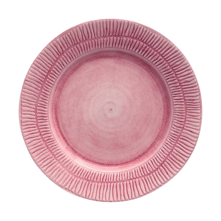 Stripes 盘 Ø28cm - 粉色 - Mateus