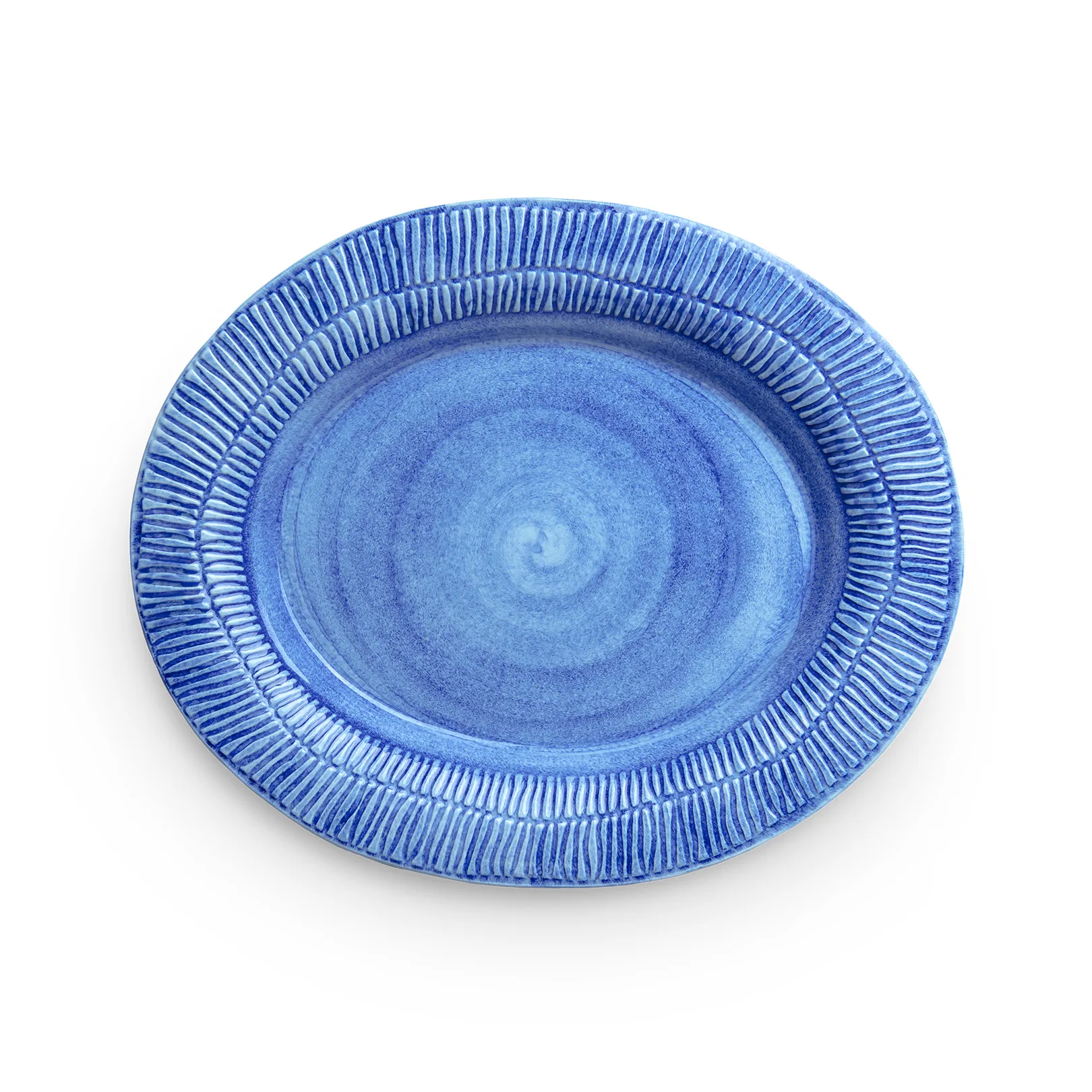 Stripes 大浅盘 30x35cm, 浅蓝色 Mateus