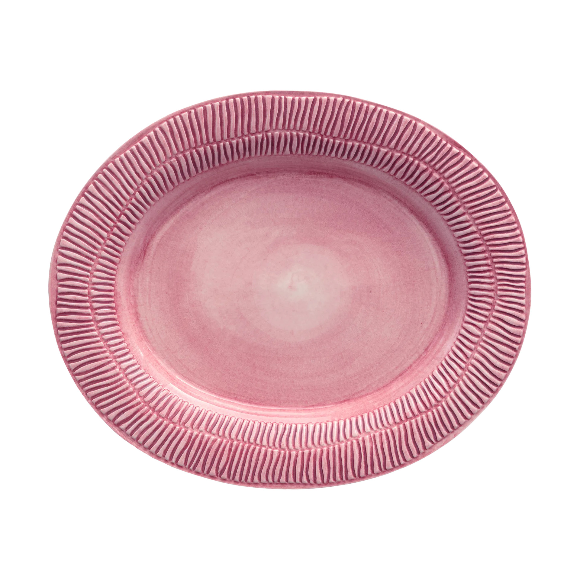 Stripes 大浅盘 30x35cm, 粉色 Mateus
