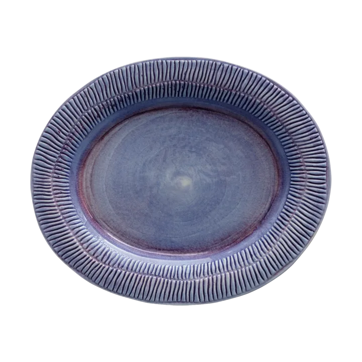 Stripes 大浅盘 30x35cm - 紫色 - Mateus