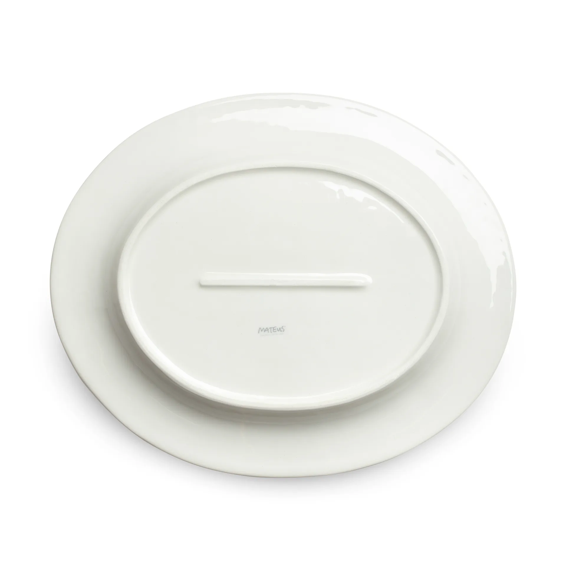 Stripes platter 30x35 cm, Light 粉色 Mateus