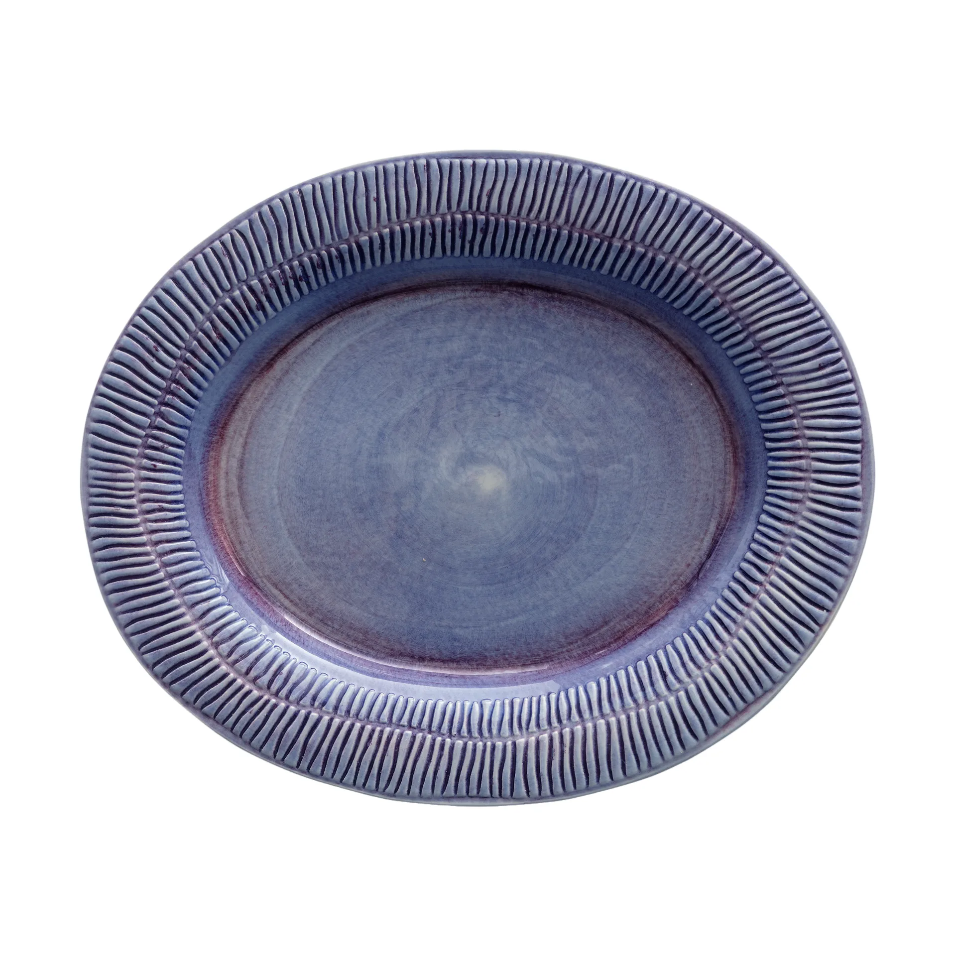 Stripes platter 30x35 cm, Violet Mateus