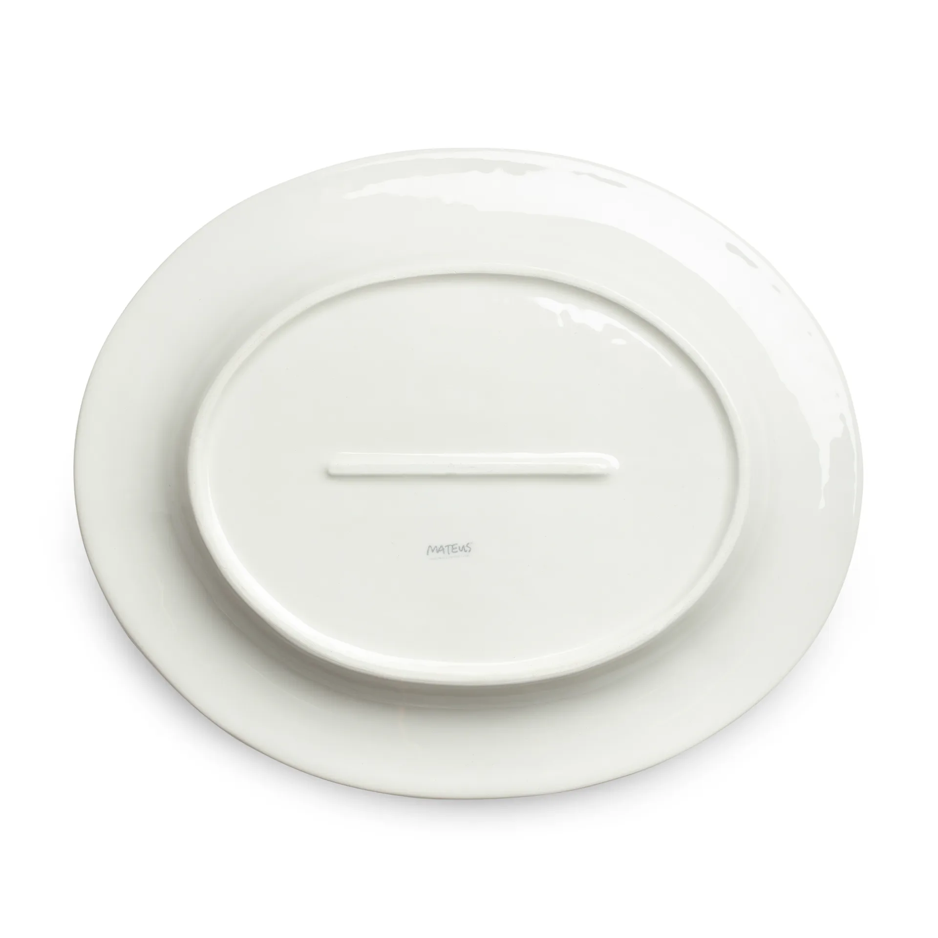 Stripes platter 30x35 cm, 灰色 Mateus