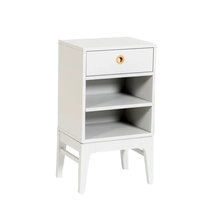 Höllviken 北欧简约风格床头柜 - 浅灰色_1 drawer - Mavis