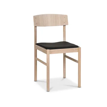 红色椅座 - 皮革_黑色 - Mavis