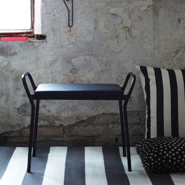 Anyone stool 凳子, 黑色-黑色 leather Maze