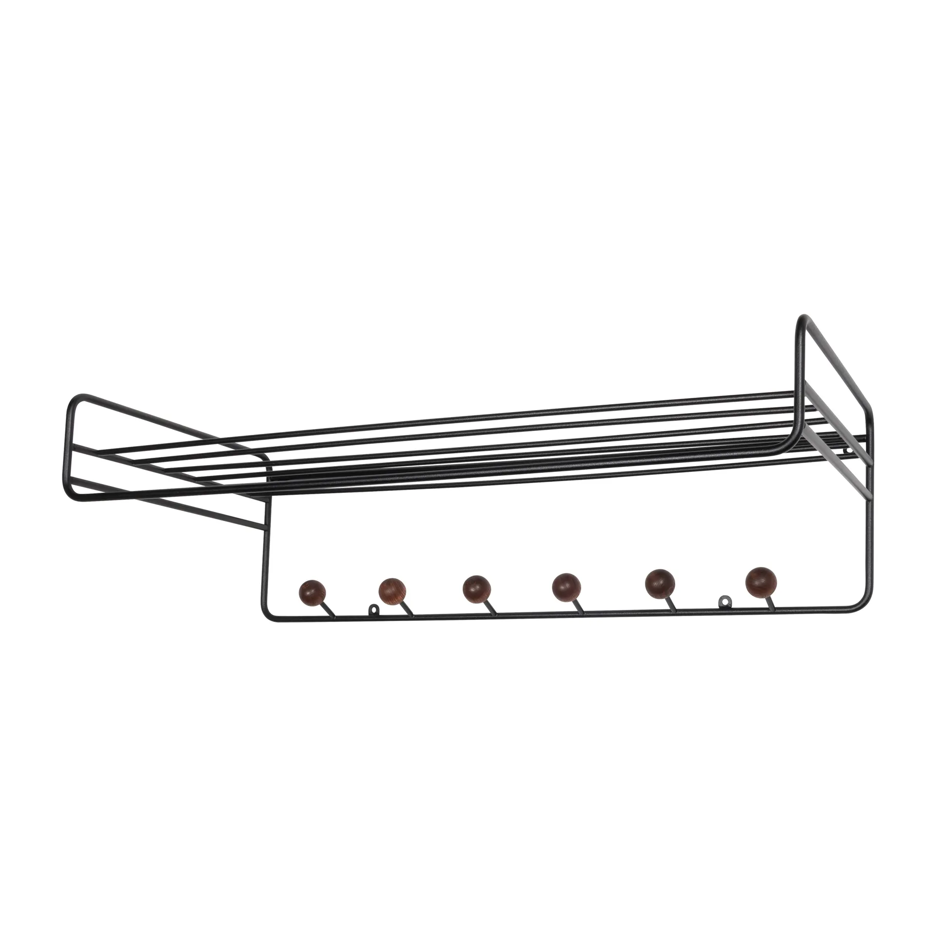 Bill Hat rack hat rack, 黑色-dark-棕色 Maze