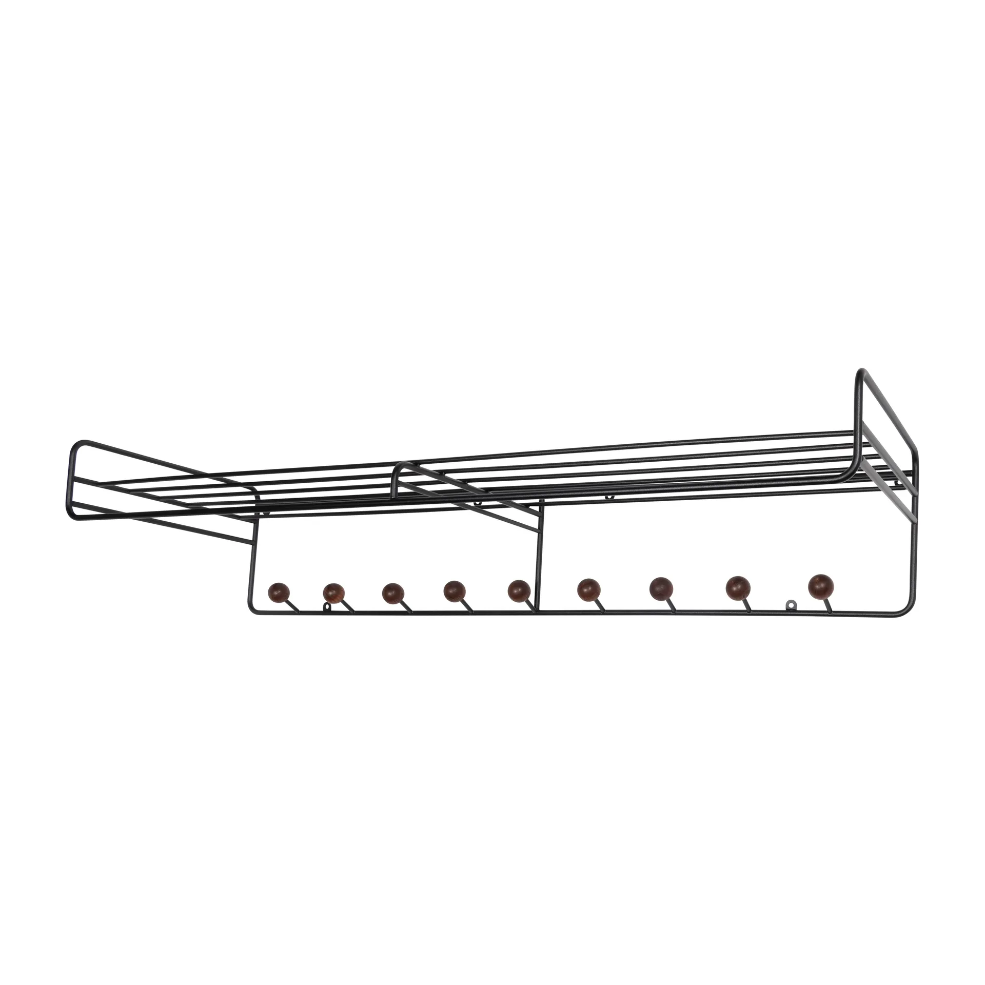 Bill Hat rack L hat rack, 黑色-dark-棕色 Maze