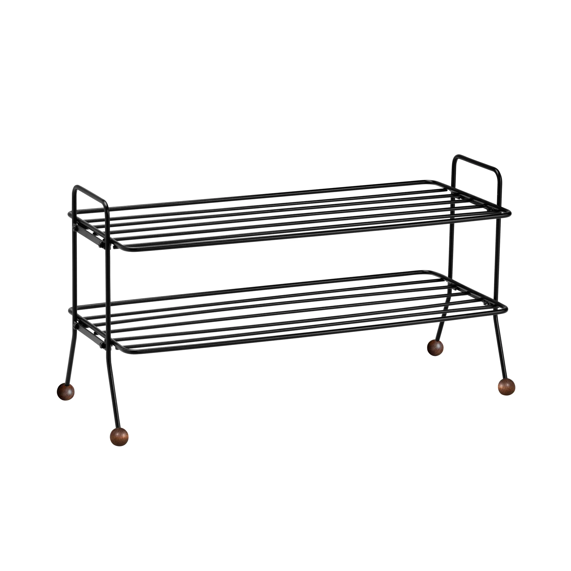 Bill shoe 架子, 黑色-dark 棕色 Maze