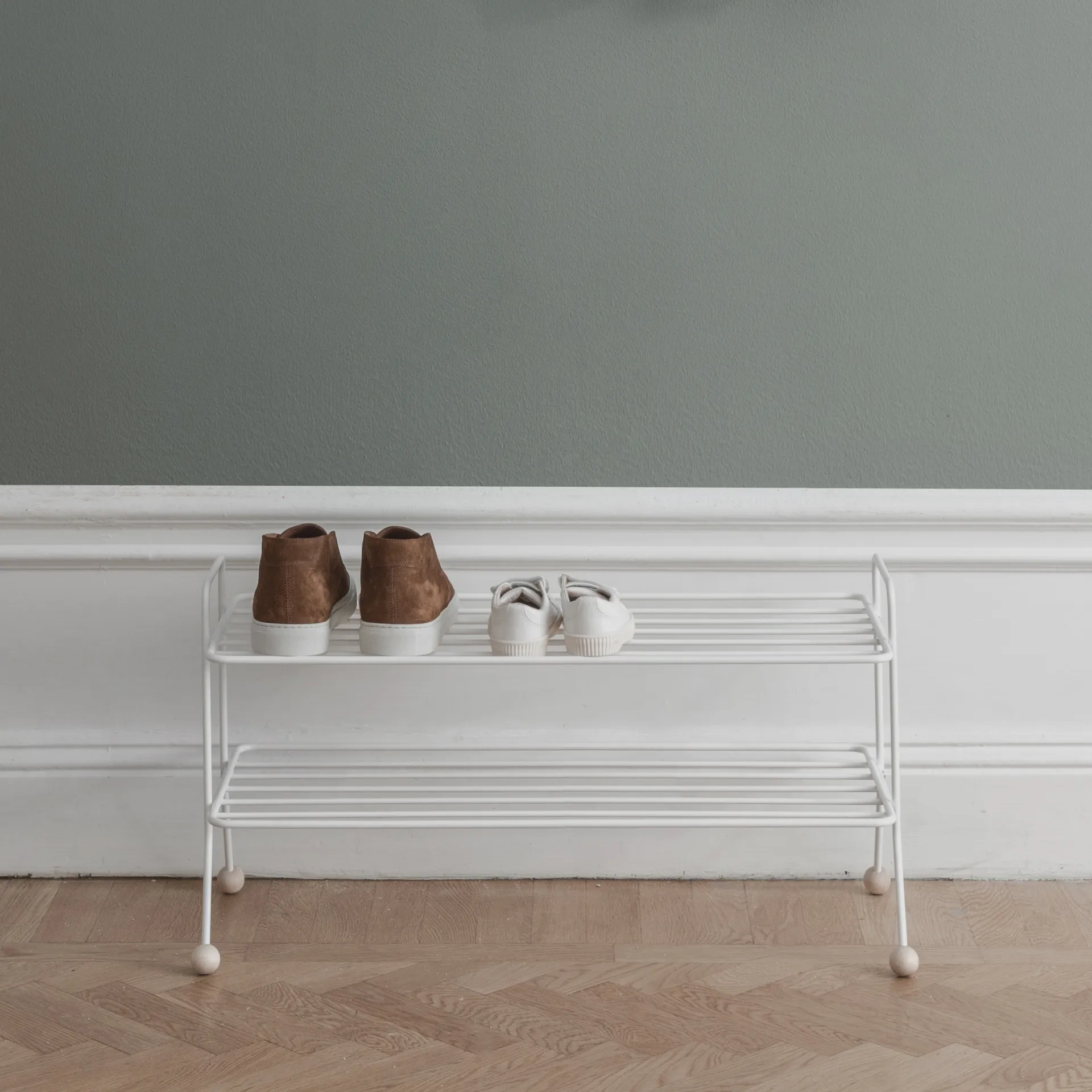 Bill shoe 架子, 白色 Maze