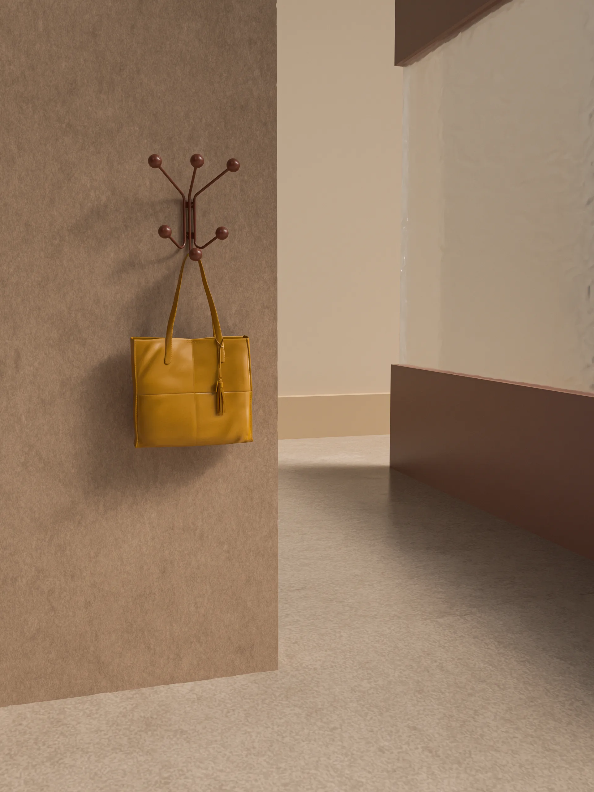 Bill XS 衣架/架子, Cinnamon Maze