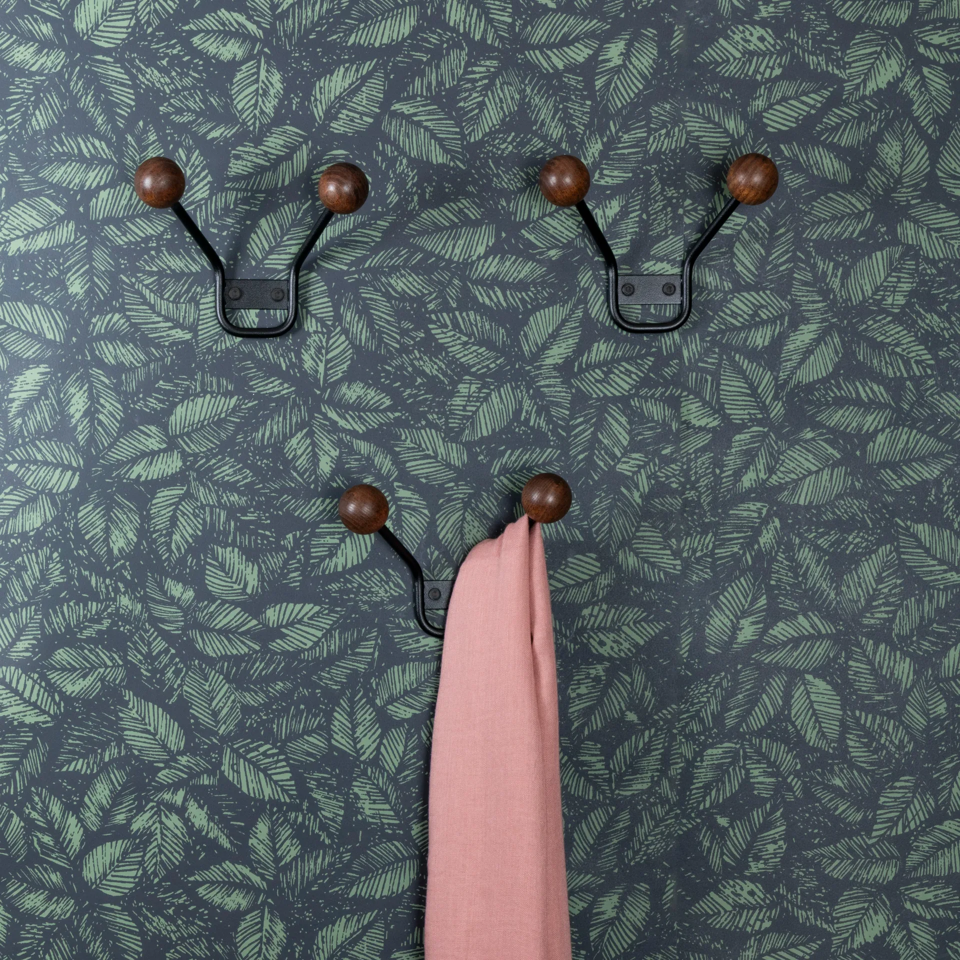 Bill XXS 衣架/架子, 黑色-dark 棕色 Maze