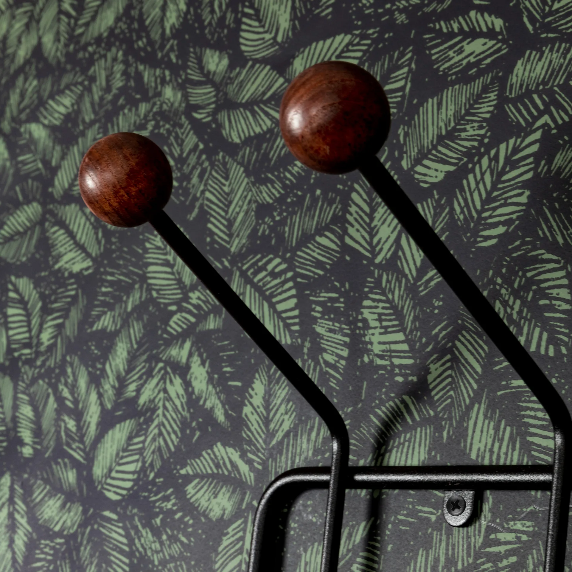 Bill XXS 衣架/架子, 黑色-dark 棕色 Maze