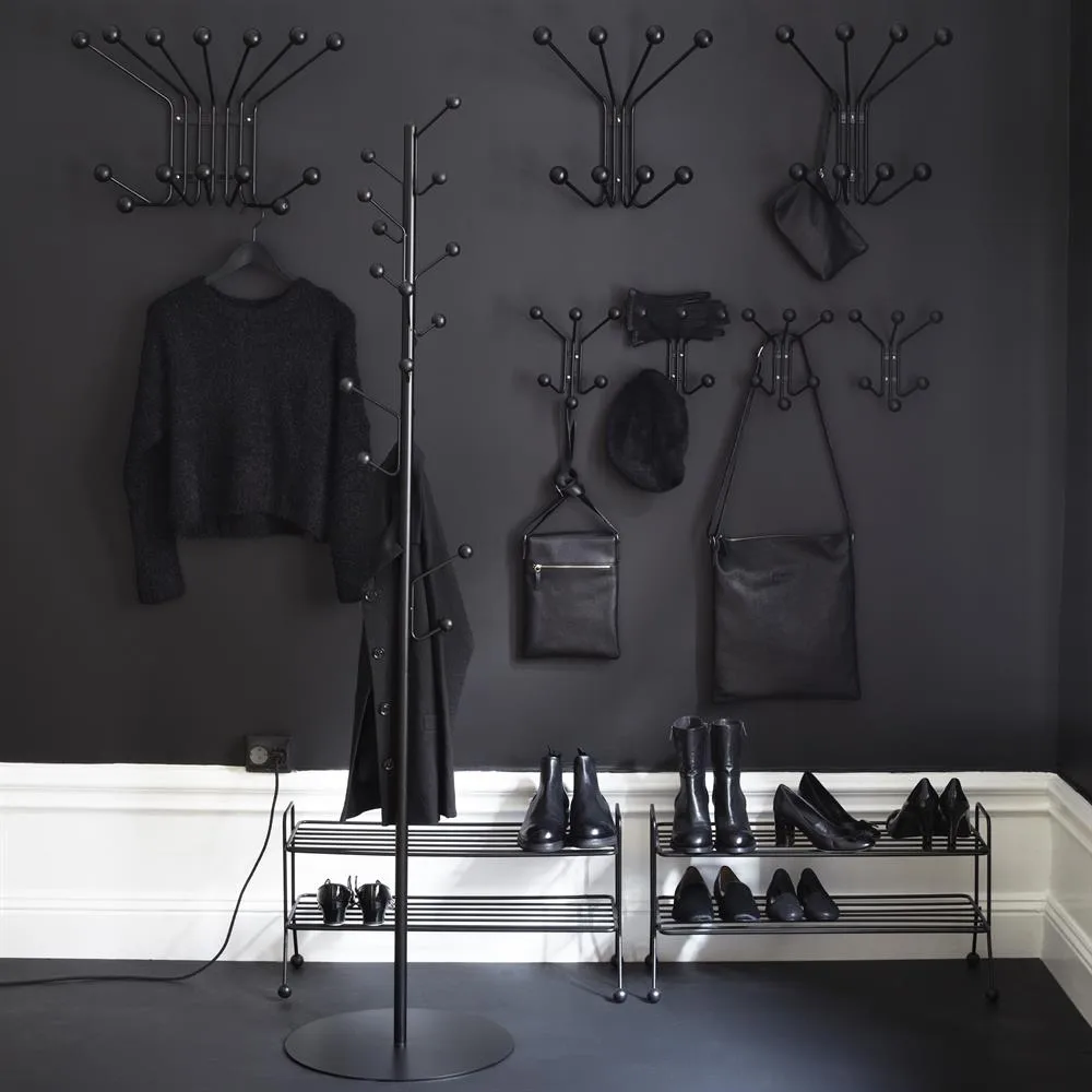 Bill XXS 衣架/架子, 黑色 Maze