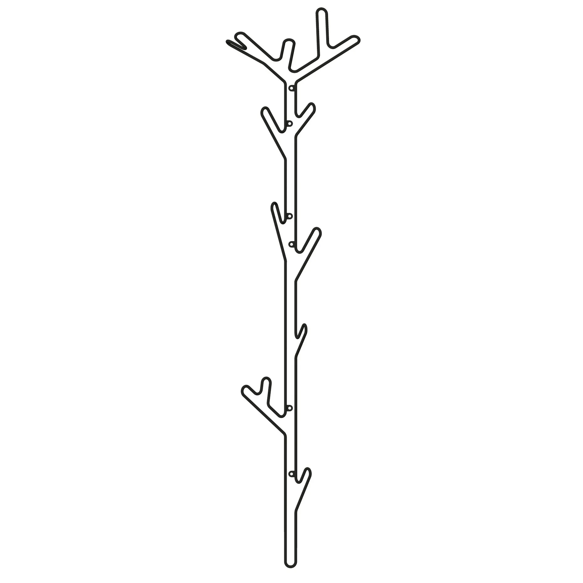 Branch hanger, 黑色 Maze