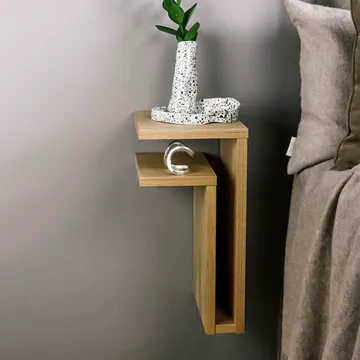 F-shelf 墙面搁板 橡木 - 左侧搁板 - Maze