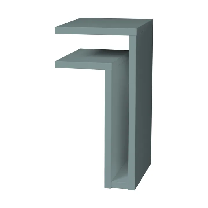 F-架子 wall 架子 pigeon blue - Shelf to the left - Maze