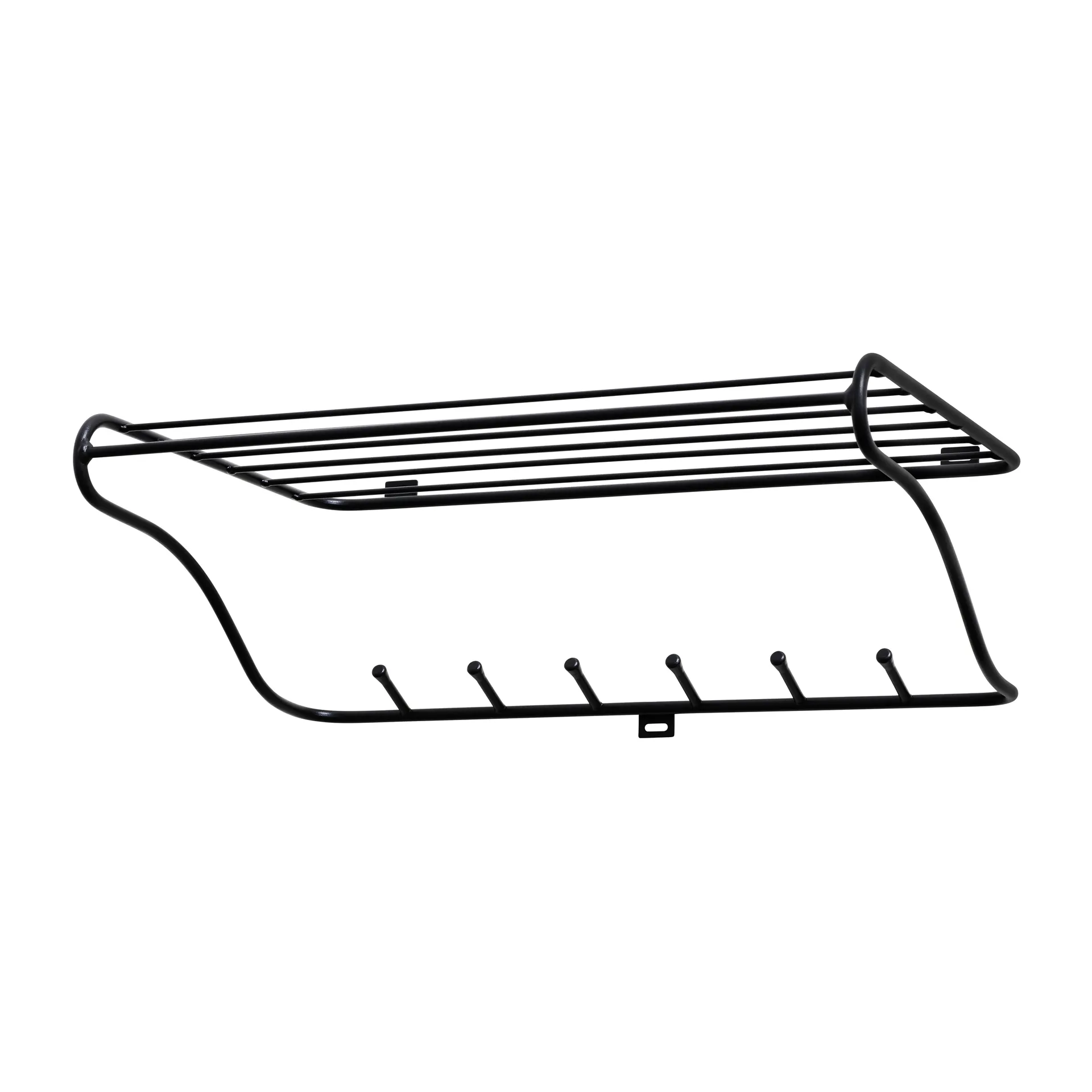 Hat rack shelf, 黑色 Maze