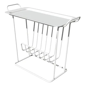 Minnie Mae Paper 托盘 桌子 - 白色 - Maze