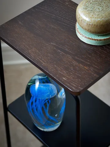 Mixrack 小号落地置物架26x19x57.2cm - 染色橡木_黑色 - Maze