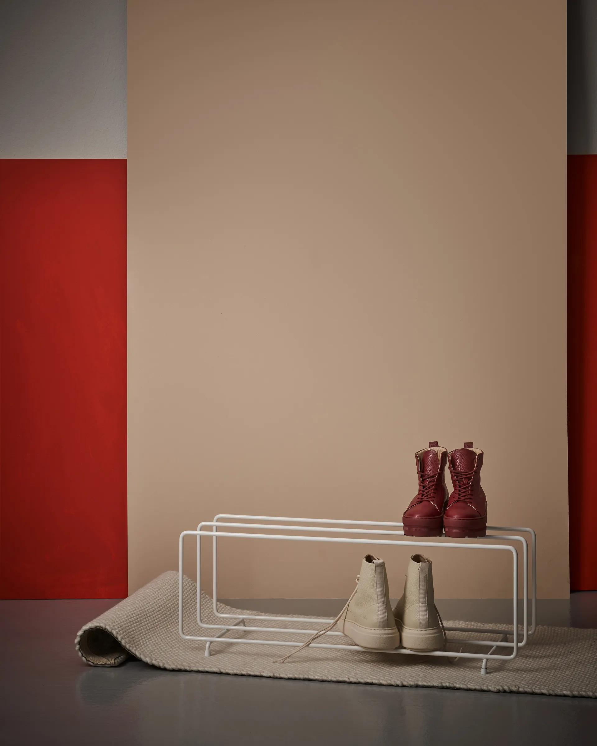 Mixrack shoe shelf L, 白色 Maze