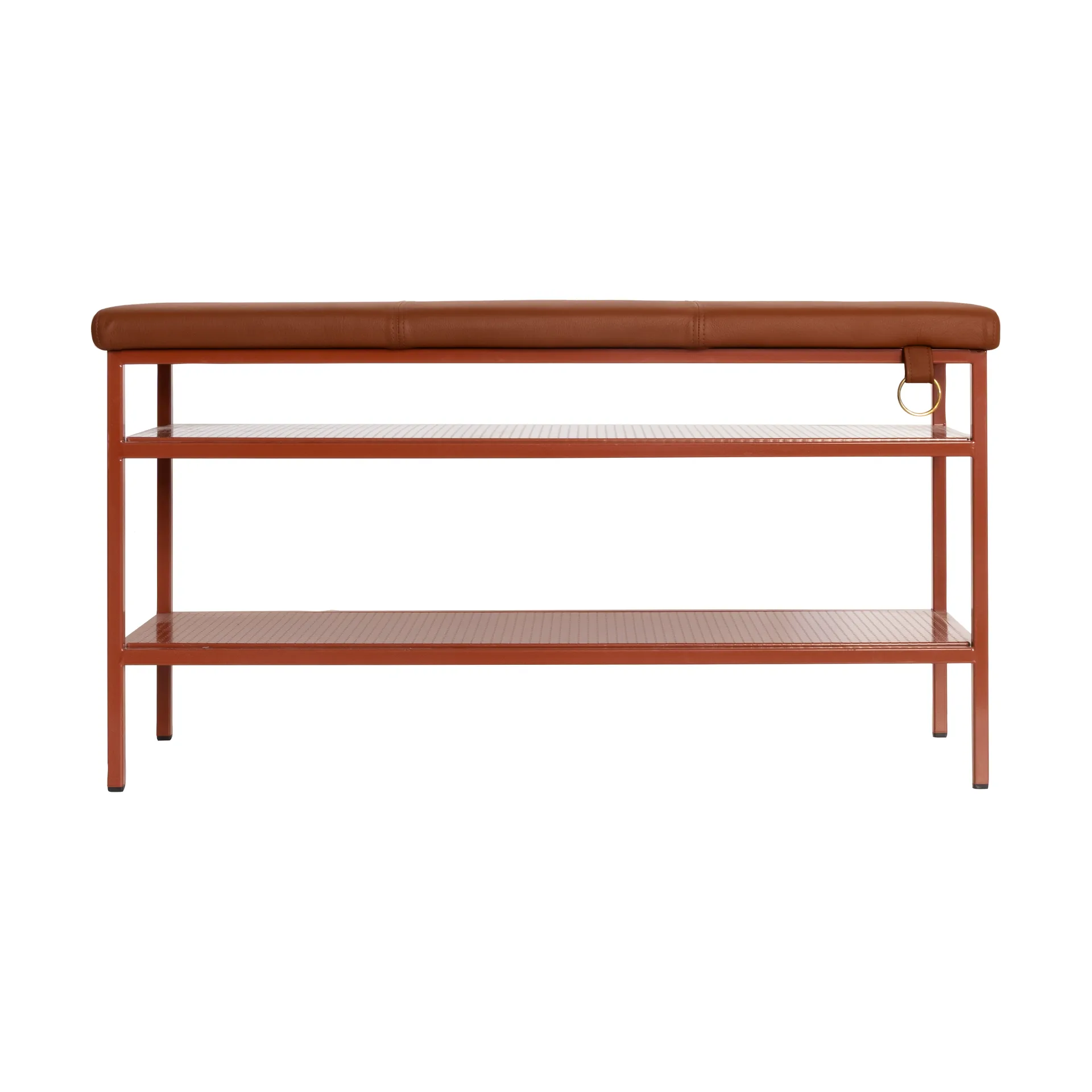 Nancy shoe shelf, Cinnamon-vintage cognac Maze