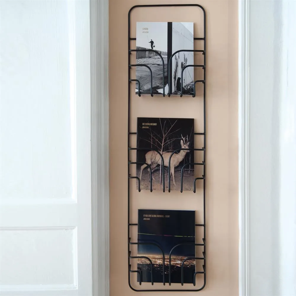 Now magazine holder, 黑色 Maze