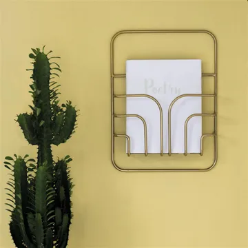 Now S 杂志架 - brass - Maze