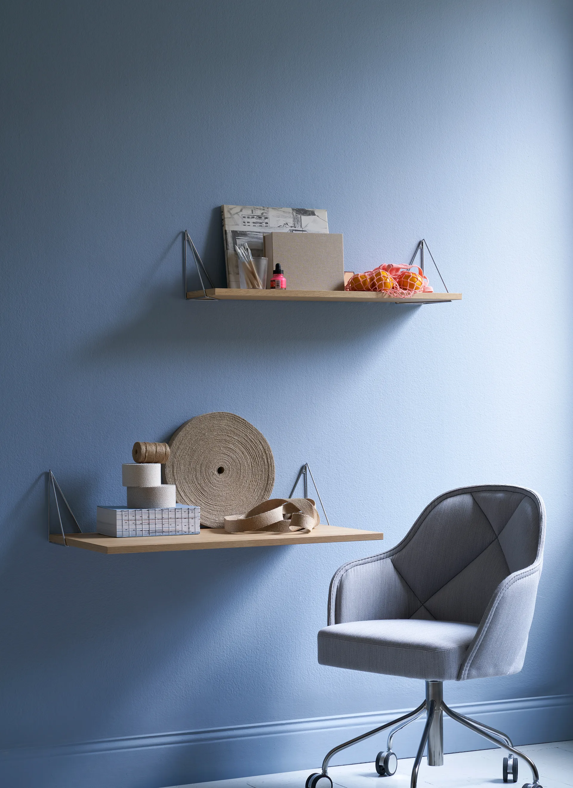 Pythagoras brackets, 两件套装, chrome Maze