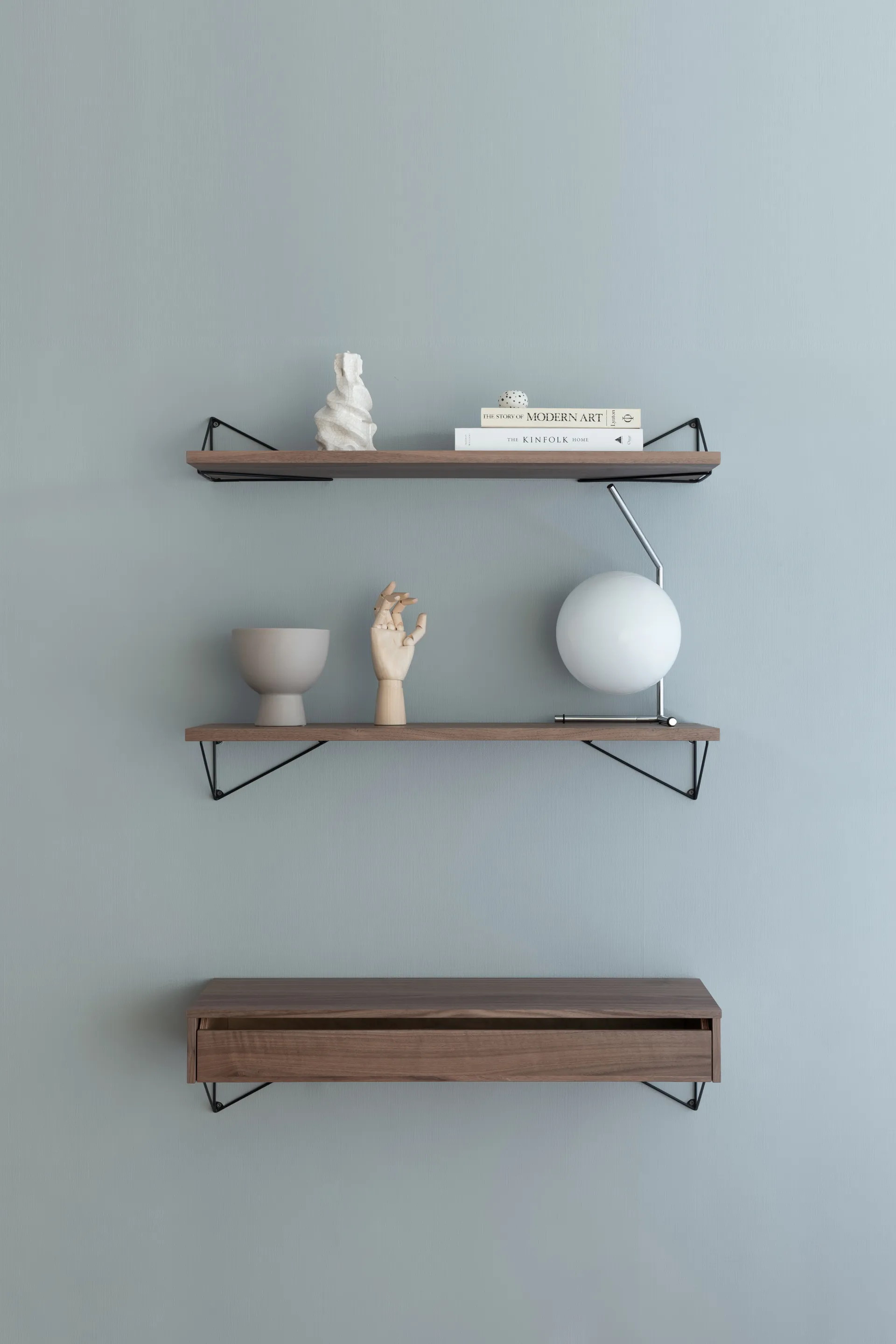 Pythagoras brackets, 两件套装, 黑色 Maze