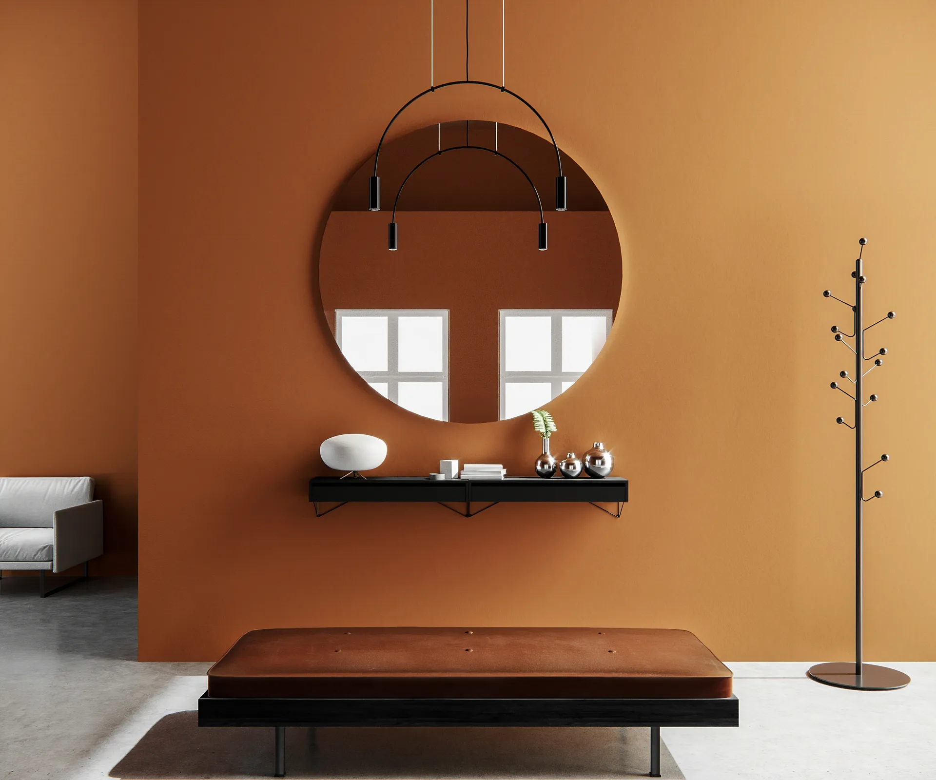 Pythagoras drawer L, 黑色 Maze