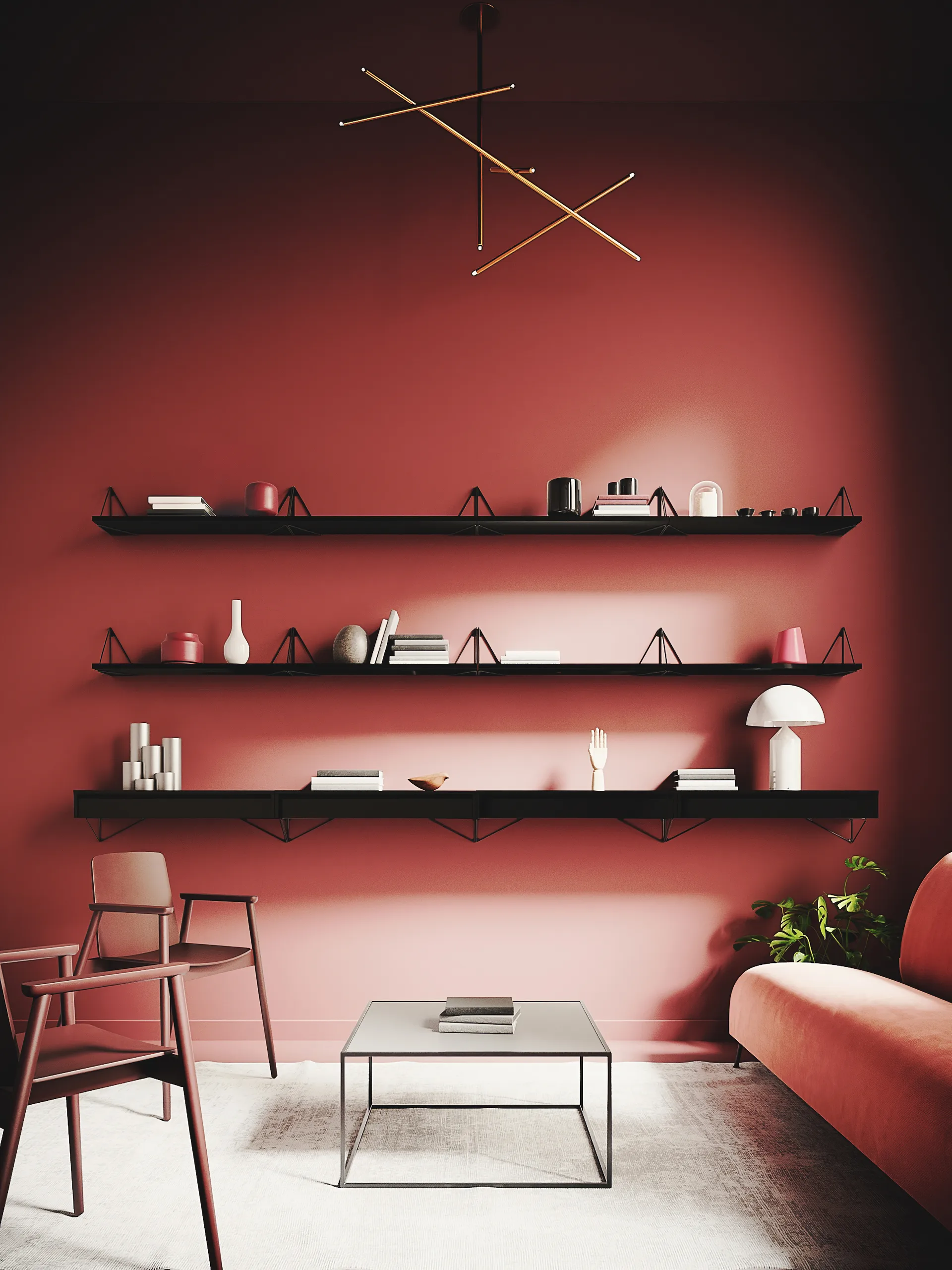 Pythagoras drawer L, 黑色 Maze