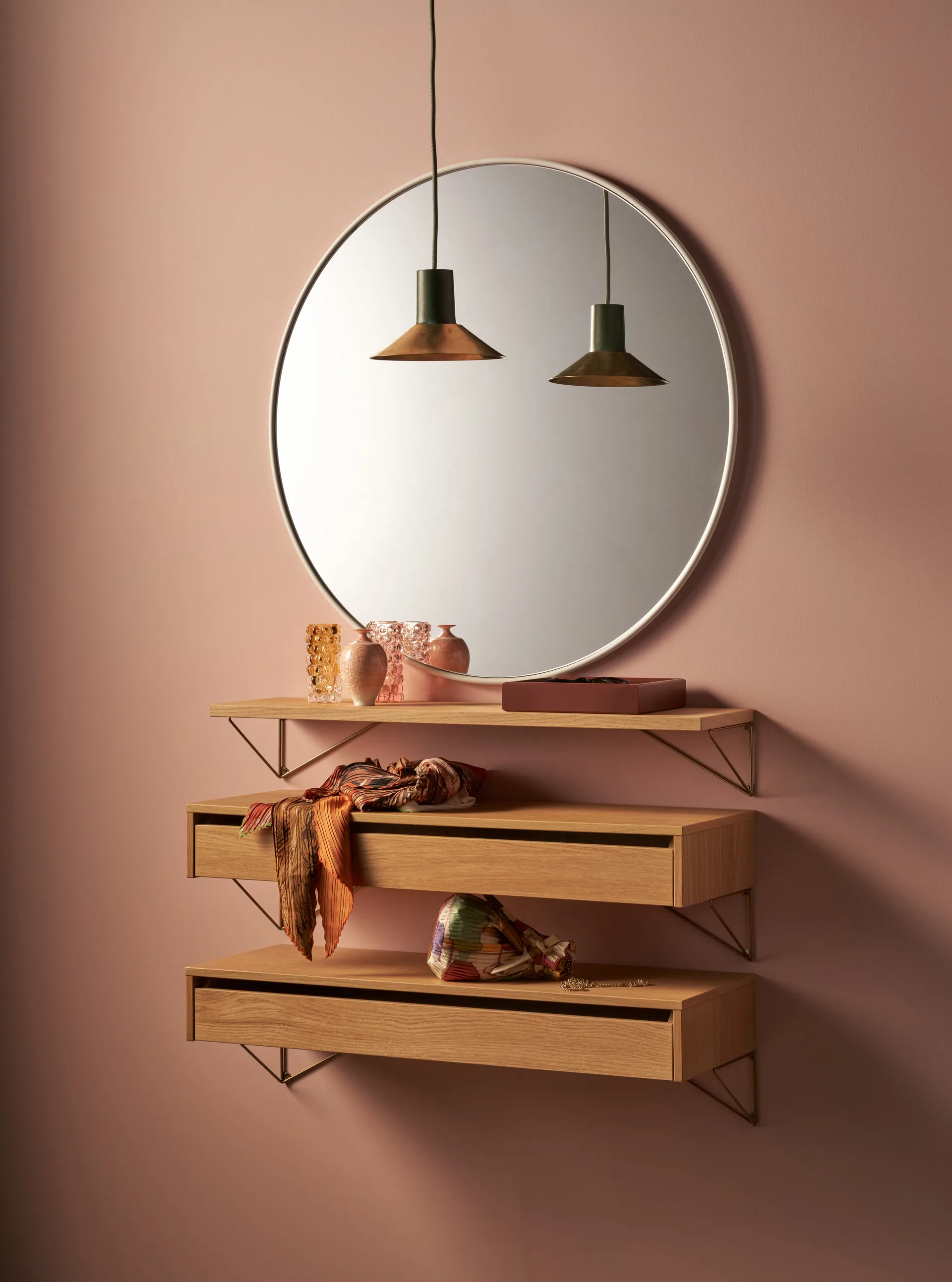 Pythagoras 架子, oak Maze