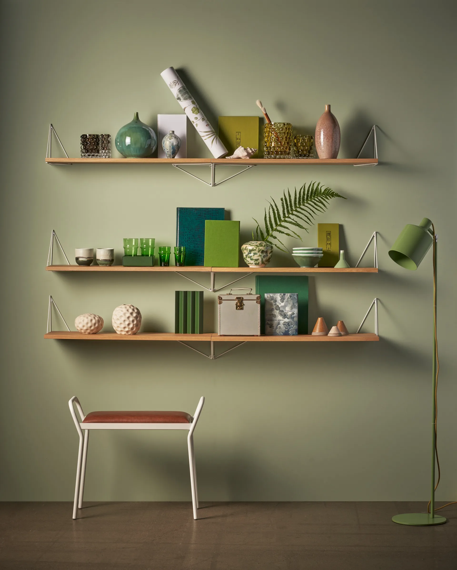 Pythagoras 架子, 大, oak Maze