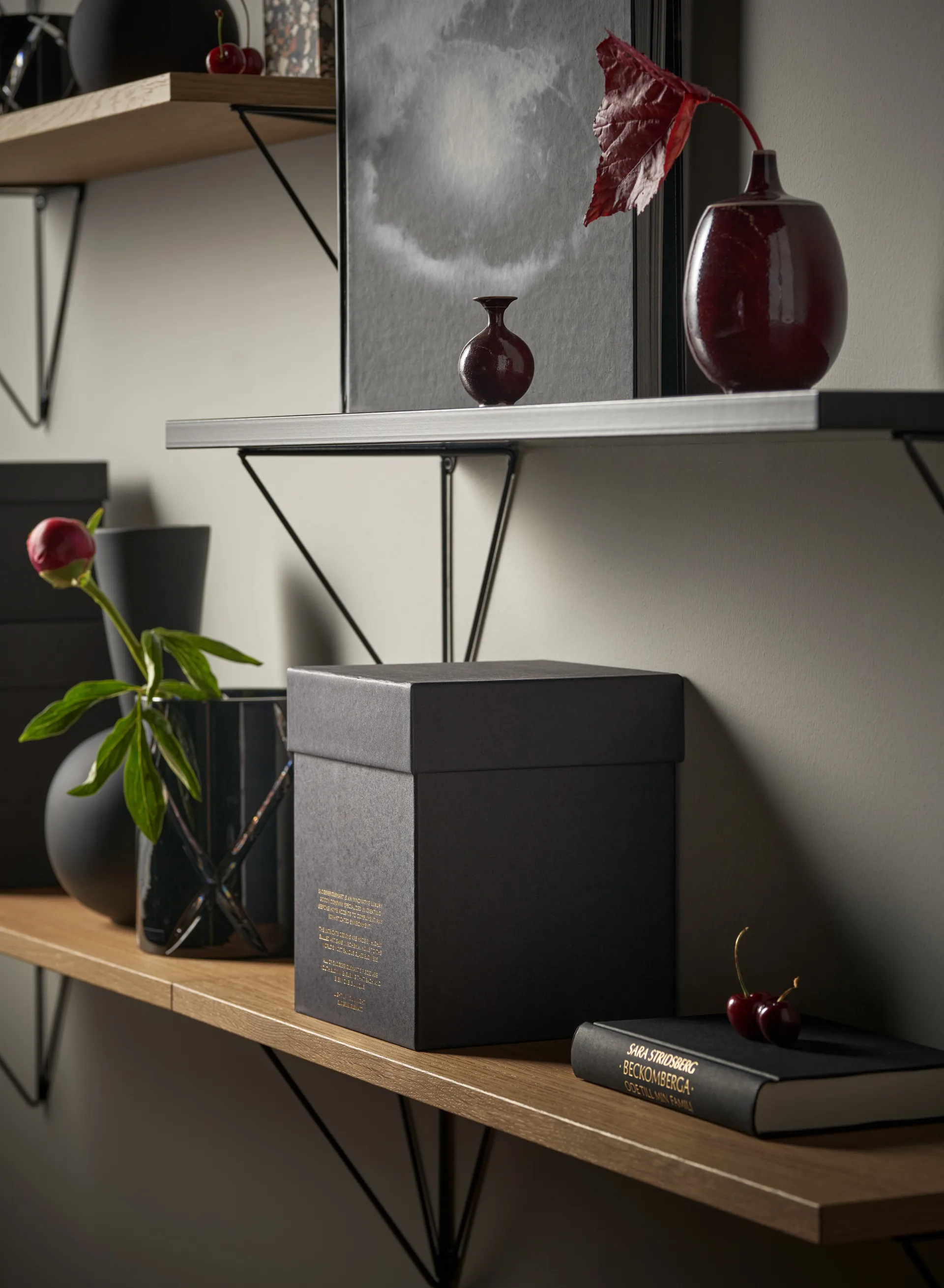 Pythagoras 架子, 大, oak Maze