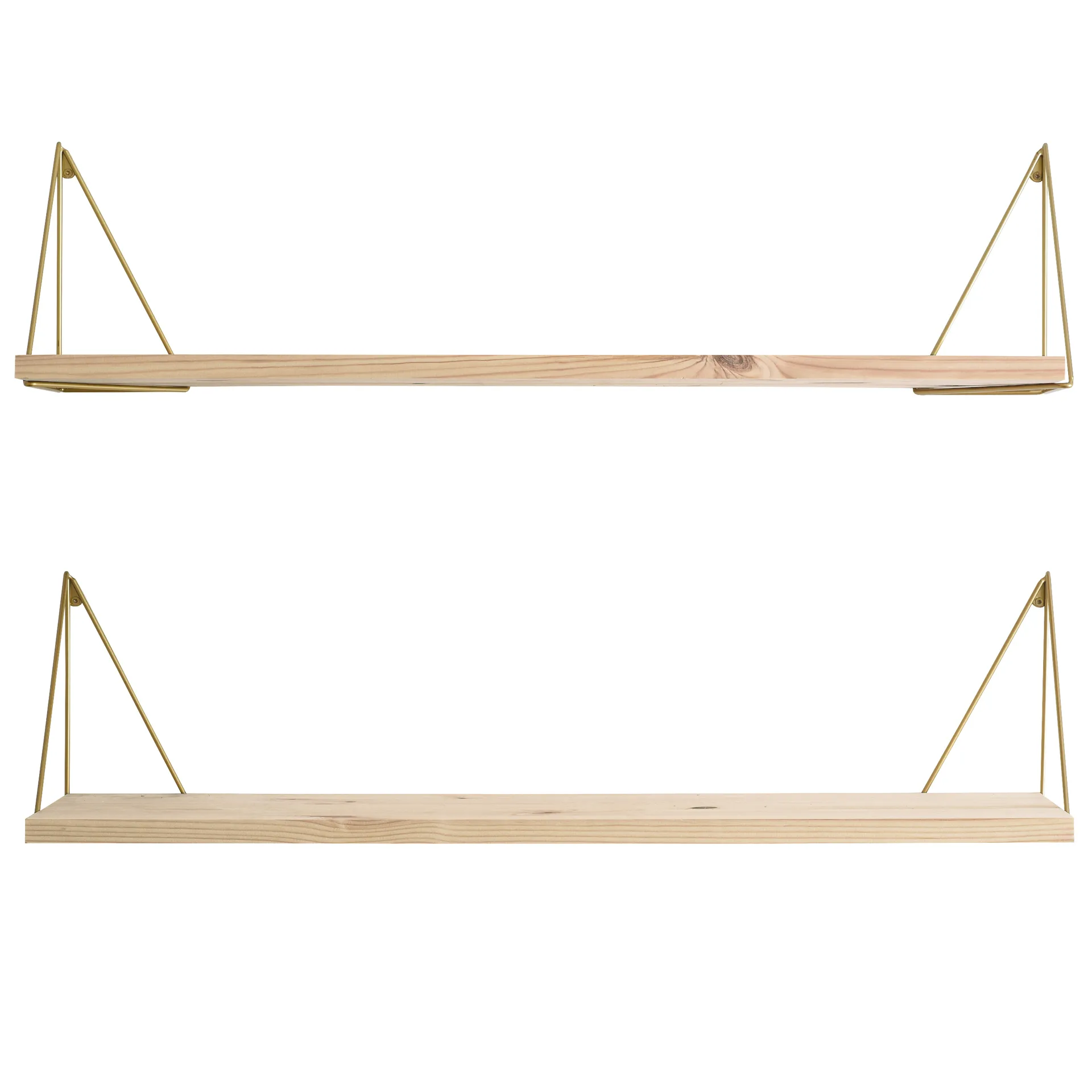 Pythagoras Play shelf, brass Maze
