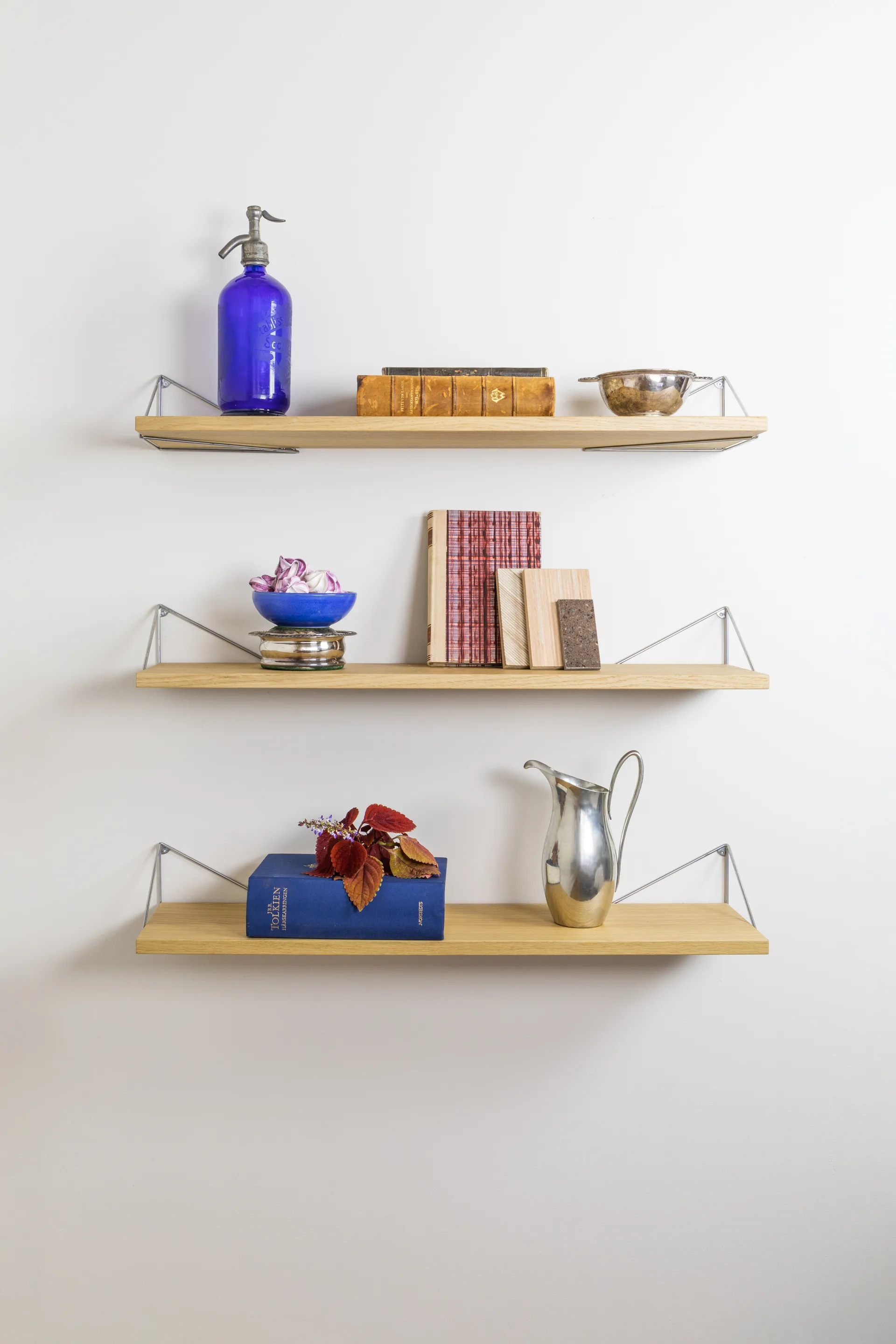 Pythagoras Shelf 三件套装, Oak Maze