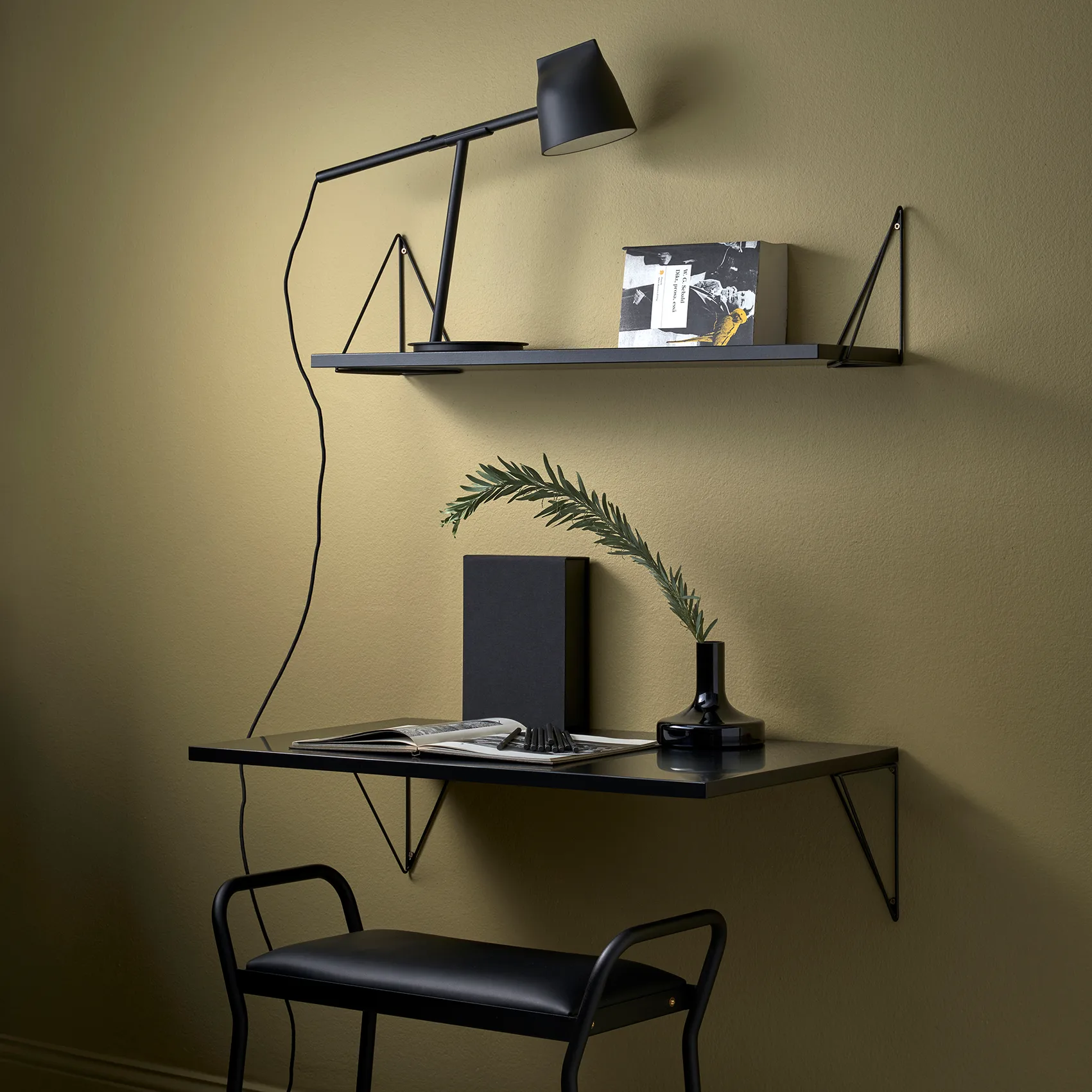 Pythagoras 桌子top, 黑色 Maze