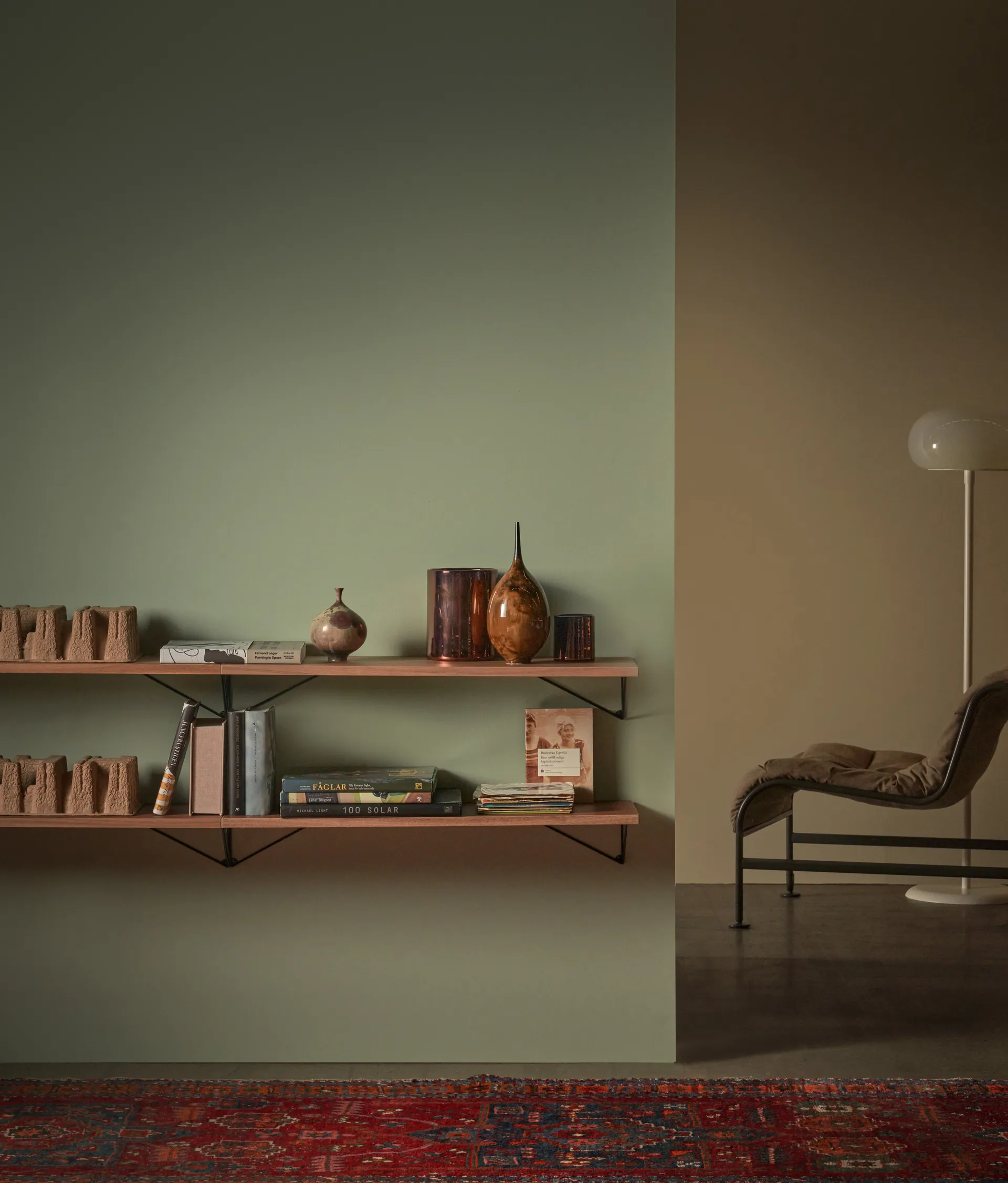 Pythagoras 架子, 大, walnut Maze